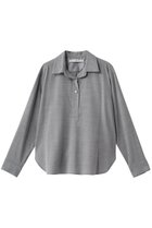 【ティアラ/Tiara】のスキッパーシャツ 人気、トレンドファッション・服の通販 founy(ファニー) ファッション Fashion レディースファッション Fashion for Women トップス・カットソー Cut & Sew Tops シャツ・ブラウス・オフィスカジュアル Elegant Blouses & Button-Ups インナー Innerwear ジャケット Jacket, Outerwear スキッパー Skipper, Open Collar スリット Slit, Slit Detail スリーブ Sleeve, Long Sleeve / Short Sleeve デコルテ Décolleté, Neckline メタル Metal, Metal Parts リュクス Luxury, Elegant, High-End, Chic ロング Long, Long-Length thumbnail グレー|ID: prp329100004888557 ipo3291000000036506995