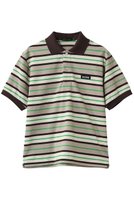 【サイ サイベーシックス/Scye SCYE BASICS】の【SCYE BASICS】Striped Cotton Pique ポロ シャツ 人気、トレンドファッション・服の通販 founy(ファニー) ファッション Fashion レディースファッション Fashion for Women トップス・カットソー Cut & Sew Tops シャツ・ブラウス・オフィスカジュアル Elegant Blouses & Button-Ups ポロシャツ・きれいめカジュアル Smart-Casual Polo Tops 春 Spring 鹿の子 Piqué, Kanoko Fabric スタンダード Standard, Basic バランス Balance, Style Balance ボックス Boxy, Box Shape ボーダー Border, Stripe ポロシャツ Polo Shirt, Collared Tee 無地 Plain, Solid Color レトロ Retro, Vintage Style S/S・春夏 SS, Spring/Summer, Warm Season 夏 Summer |ID:prp329100004888559