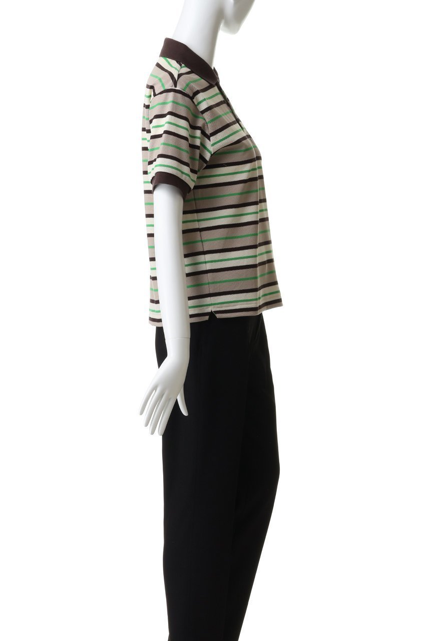 【サイ サイベーシックス/Scye SCYE BASICS】の【SCYE BASICS】Striped Cotton Pique ポロ シャツ 人気、トレンドファッション・服の通販 founy(ファニー) 　ファッション　Fashion　レディースファッション　Fashion for Women　トップス・カットソー　Cut & Sew Tops　シャツ・ブラウス・オフィスカジュアル　Elegant Blouses & Button-Ups　ポロシャツ・きれいめカジュアル　Smart-Casual Polo Tops　春　Spring　鹿の子　Piqué, Kanoko Fabric　スタンダード　Standard, Basic　バランス　Balance, Style Balance　ボックス　Boxy, Box Shape　ボーダー　Border, Stripe　ポロシャツ　Polo Shirt, Collared Tee　無地　Plain, Solid Color　レトロ　Retro, Vintage Style　S/S・春夏　SS, Spring/Summer, Warm Season　夏　Summer　other-3|ID: prp329100004888559 ipo3291000000036507012