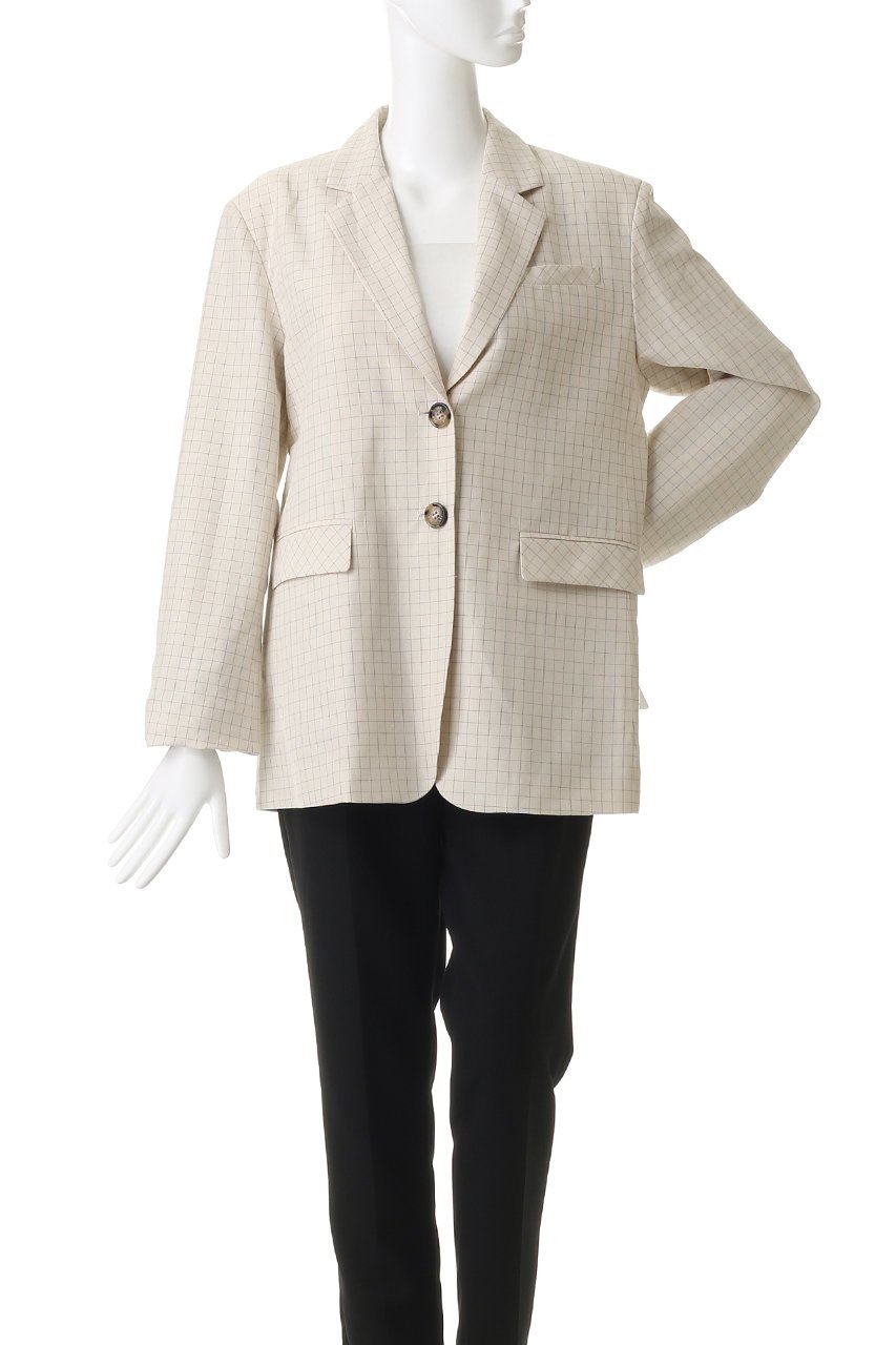 【ウーア/Uhr】のコンヴァーチブル カフ ジャケット 人気、トレンドファッション・服の通販 founy(ファニー) 　ファッション　Fashion　レディースファッション　Fashion for Women　アウター　Coat / Outerwear Collection　レディースジャケット・軽アウター　Jackets　カフス　Cuff Design　シンプル　Simple, Minimal　ジャケット　Jacket, Outerwear　スリーブ　Sleeve, Long Sleeve / Short Sleeve　チェック　Check, Plaid, Tartan　ロング　Long, Long-Length　夏　Summer　春　Spring　S/S・春夏　SS, Spring/Summer, Warm Season　other-7|ID: prp329100004888564 ipo3291000000036507050