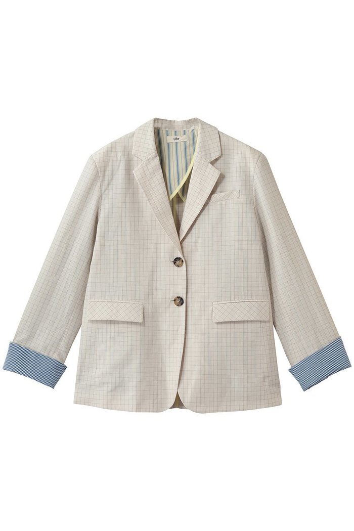 【ウーア/Uhr】のコンヴァーチブル カフ ジャケット インテリア・キッズ・メンズ・レディースファッション・服の通販 founy(ファニー) https://founy.com/ ファッション Fashion レディースファッション Fashion for Women アウター Coat / Outerwear Collection レディースジャケット・軽アウター Jackets カフス Cuff Design シンプル Simple, Minimal ジャケット Jacket, Outerwear スリーブ Sleeve, Long Sleeve / Short Sleeve チェック Check, Plaid, Tartan ロング Long, Long-Length 夏 Summer 春 Spring S/S・春夏 SS, Spring/Summer, Warm Season |ID: prp329100004888564 ipo3291000000036700826