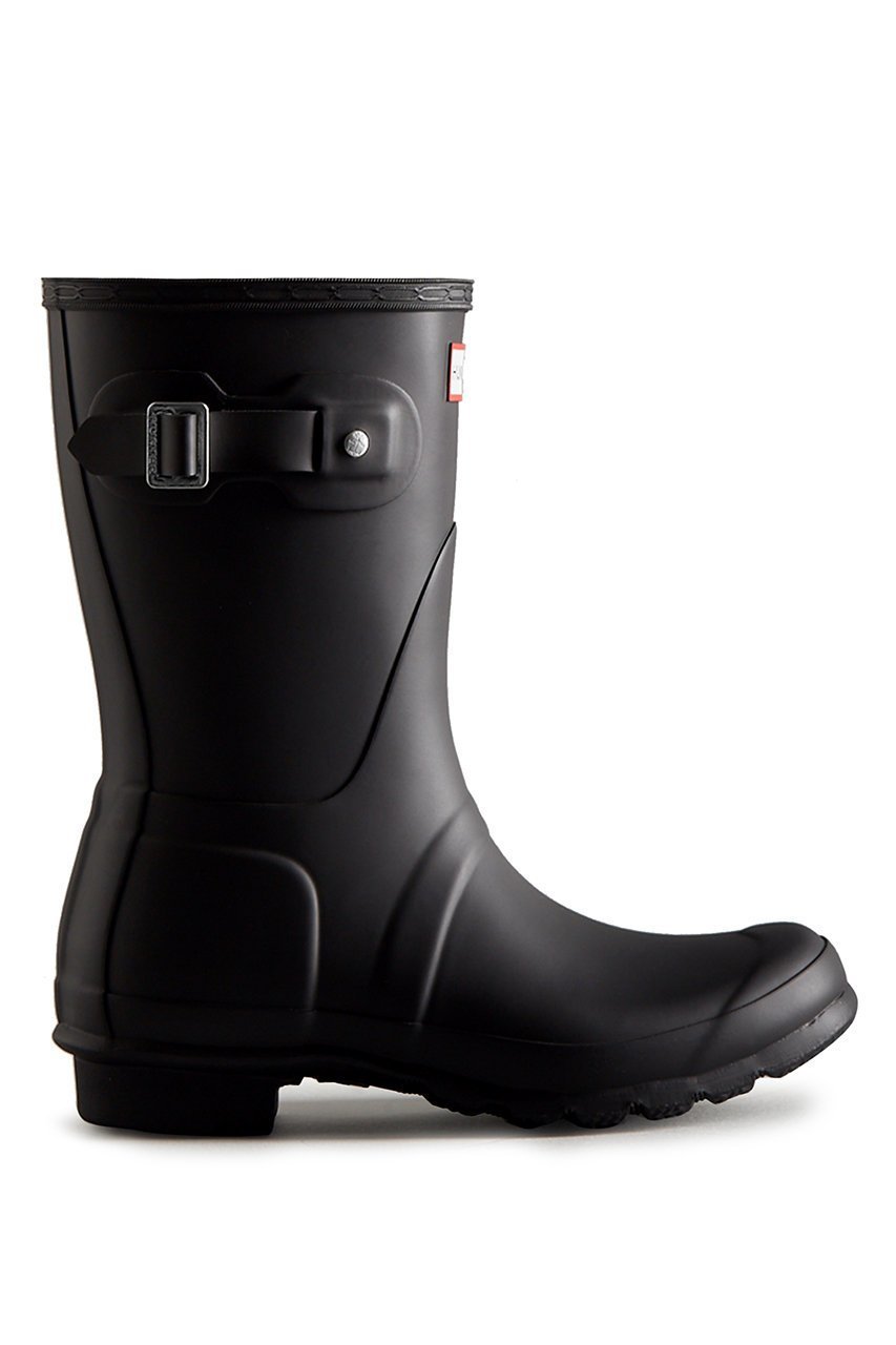 【ハンター/HUNTER】のオリジナル ショート レイン ブーツ インテリア・キッズ・メンズ・レディースファッション・服の通販 founy(ファニー) 　ファッション　Fashion　レディースファッション　Fashion for Women　ショート　Short, Short Length　レイン　Rain, Rainproof　ブラック|ID: prp329100004888570 ipo3291000000036507087