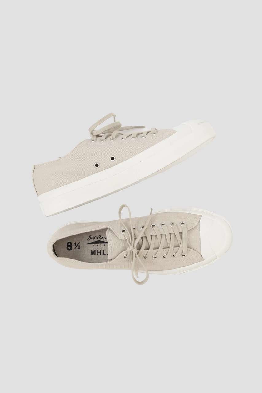 【マーガレットハウエル/MARGARET HOWELL】のJACK PURCELL 1935 / MHL.25 インテリア・キッズ・メンズ・レディースファッション・服の通販 founy(ファウニー) 　ファッション　Fashion　レディースファッション　Fashion for Women　インソール　Shoe Insole　クッション　Cushion, Throw Pillow　スニーカー　Sneakers, Trainers　スペシャル　Special, Limited Edition　プリント　Print, Printed Pattern　ホワイト|ID: prp329100004888582 ipo3291000000036744629