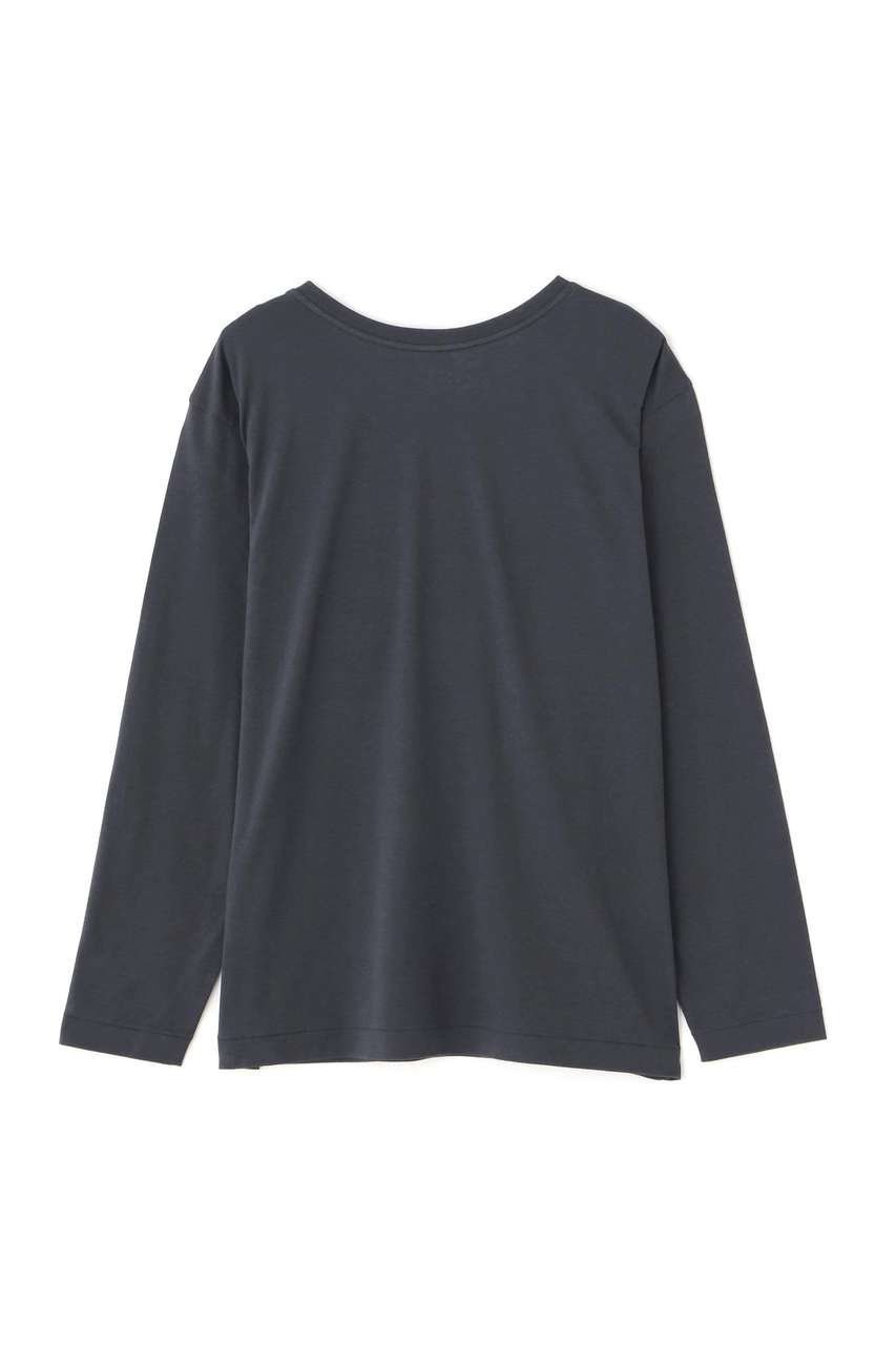 【マーガレットハウエル/MARGARET HOWELL】のSUPERFINE COTTON JERSEY TOP 人気、トレンドファッション・服の通販 founy(ファニー) 　ファッション　Fashion　レディースファッション　Fashion for Women　トップス・カットソー　Cut & Sew Tops　シャツ・ブラウス・オフィスカジュアル　Elegant Blouses & Button-Ups　ロングTシャツ・Tシャツ　Longline T-Shirts & Tees　カットソー・ベーシックTシャツ　Cut-and-Sewn Tops / Stretch Tees & Basics　インナー　Innerwear　シンプル　Simple, Minimal　スリーブ　Sleeve, Long Sleeve / Short Sleeve　フィット　Fit, Slim Fit　プリント　Print, Printed Pattern　ロング　Long, Long-Length　新作・新入荷　New Arrivals / New In　other-4|ID: prp329100004888598 ipo3291000000036507306