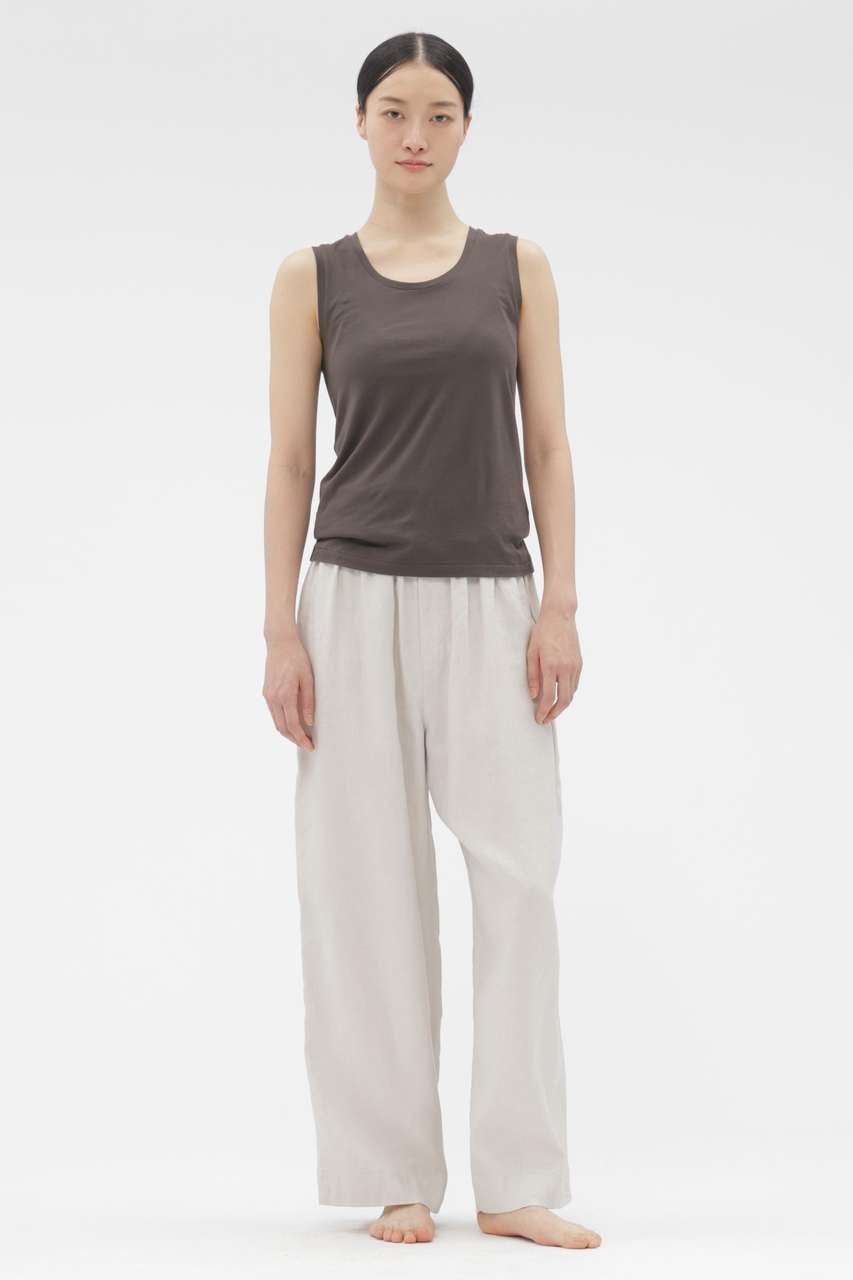 【マーガレットハウエル/MARGARET HOWELL】のSUPERFINE COTTON JERSEY TOP 人気、トレンドファッション・服の通販 founy(ファニー) 　ファッション　Fashion　レディースファッション　Fashion for Women　トップス・カットソー　Cut & Sew Tops　キャミソール&ノースリーブ　Camisoles & Sleeveless Tops　シャツ・ブラウス・オフィスカジュアル　Elegant Blouses & Button-Ups　ロングTシャツ・Tシャツ　Longline T-Shirts & Tees　カットソー・ベーシックTシャツ　Cut-and-Sewn Tops / Stretch Tees & Basics　なめらか　Smooth, Silky Texture　インナー　Innerwear　キャミソール　Camisole, Spaghetti Strap Top　タンク　Tank Top, Sleeveless Top　新作・新入荷　New Arrivals / New In　other-2|ID: prp329100004888603 ipo3291000000036507342