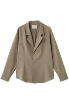 【ミディウミソリッド/MIDIUMISOLID】のtailored shirt シャツ 人気、トレンドファッション・服の通販 founy(ファニー) ファッション Fashion レディースファッション Fashion for Women トップス・カットソー Cut & Sew Tops シャツ・ブラウス・オフィスカジュアル Elegant Blouses & Button-Ups インナー Innerwear スリーブ Sleeve, Long Sleeve / Short Sleeve フェミニン Feminine, Girly ロング Long, Long-Length 再入荷 Restock / Back in Stock thumbnail beige|ID: prp329100004888619 ipo3291000000036507467