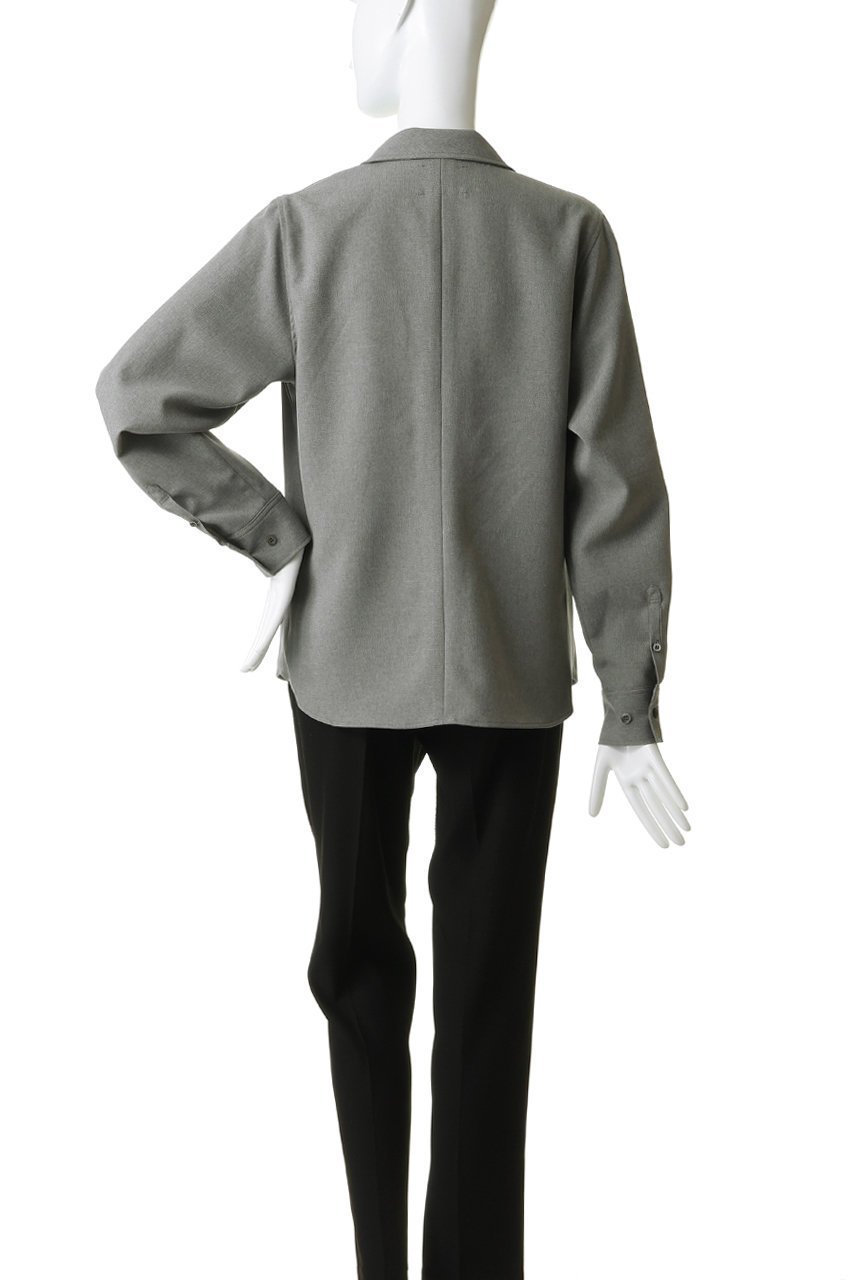 【ミディウミソリッド/MIDIUMISOLID】のtailored shirt シャツ 人気、トレンドファッション・服の通販 founy(ファニー) 　ファッション　Fashion　レディースファッション　Fashion for Women　トップス・カットソー　Cut & Sew Tops　シャツ・ブラウス・オフィスカジュアル　Elegant Blouses & Button-Ups　インナー　Innerwear　スリーブ　Sleeve, Long Sleeve / Short Sleeve　フェミニン　Feminine, Girly　ロング　Long, Long-Length　再入荷　Restock / Back in Stock　other-4|ID: prp329100004888619 ipo3291000000036507471