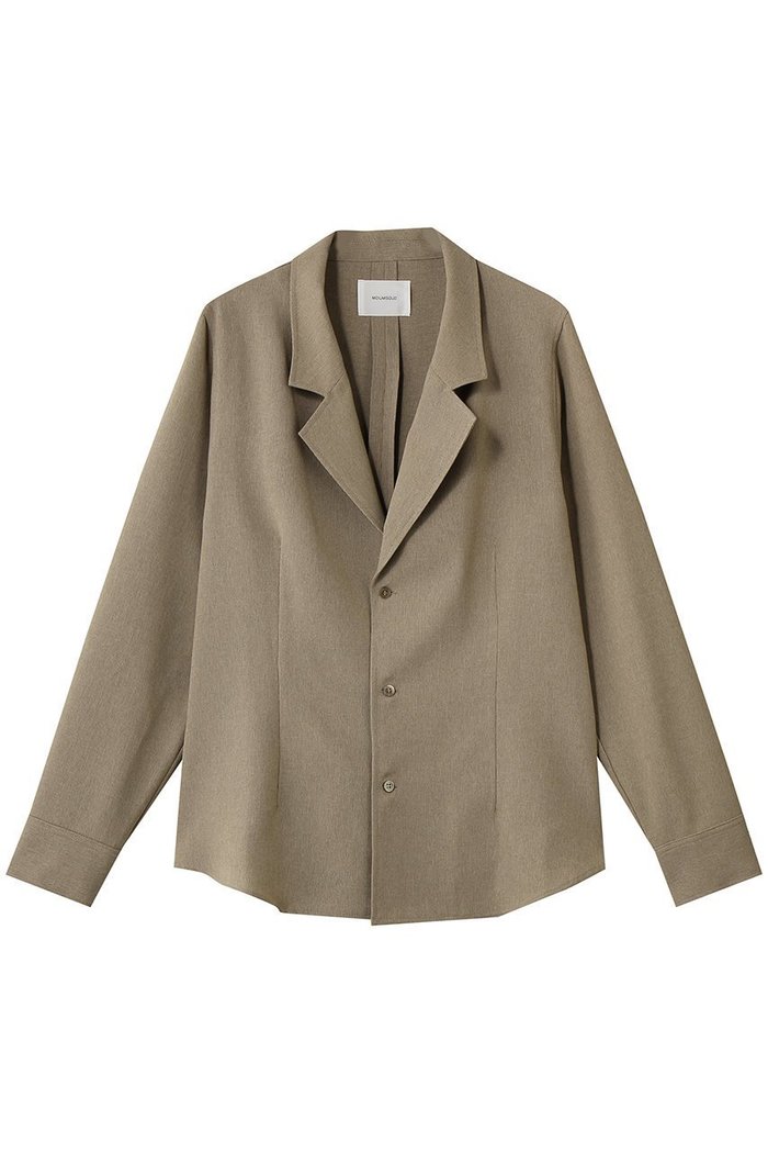 【ミディウミソリッド/MIDIUMISOLID】のtailored shirt シャツ インテリア・キッズ・メンズ・レディースファッション・服の通販 founy(ファニー) https://founy.com/ ファッション Fashion レディースファッション Fashion for Women トップス・カットソー Cut & Sew Tops シャツ・ブラウス・オフィスカジュアル Elegant Blouses & Button-Ups インナー Innerwear スリーブ Sleeve, Long Sleeve / Short Sleeve フェミニン Feminine, Girly ロング Long, Long-Length |ID: prp329100004888619 ipo3291000000036773760