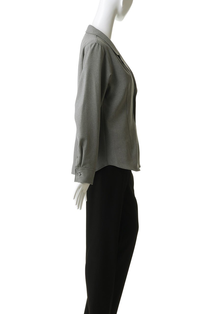 【ミディウミソリッド/MIDIUMISOLID】のtailored shirt シャツ 大人の最旬トレンドファッション＆コーディネート founy(ファウニー) 　ファッション　Fashion　レディースファッション　Fashion for Women　トップス・カットソー　Cut & Sew Tops　シャツ・ブラウス・オフィスカジュアル　Elegant Blouses & Button-Ups　インナー　Innerwear　スリーブ　Sleeve, Long Sleeve / Short Sleeve　フェミニン　Feminine, Girly　ロング　Long, Long-Length　other-3|ID: prp329100004888619 ipo3291000000036773769