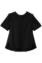 【ランバン オン ブルー/LANVIN en Bleu】のコットンコンプレッシャーロールカラーブラウス 人気、トレンドファッション・服の通販 founy(ファニー) ファッション Fashion レディースファッション Fashion for Women トップス・カットソー Cut & Sew Tops シャツ・ブラウス・オフィスカジュアル Elegant Blouses & Button-Ups クラシカル Classical, Vintage-Inspired ショート Short, Short Length スリット Slit, Slit Detail スリーブ Sleeve, Long Sleeve / Short Sleeve デニム Denim, Jeans Material バランス Balance, Style Balance エレガント 上品 Elegant 新作・新入荷 New Arrivals / New In thumbnail ブラック|ID: prp329100004888621 ipo3291000000036507482