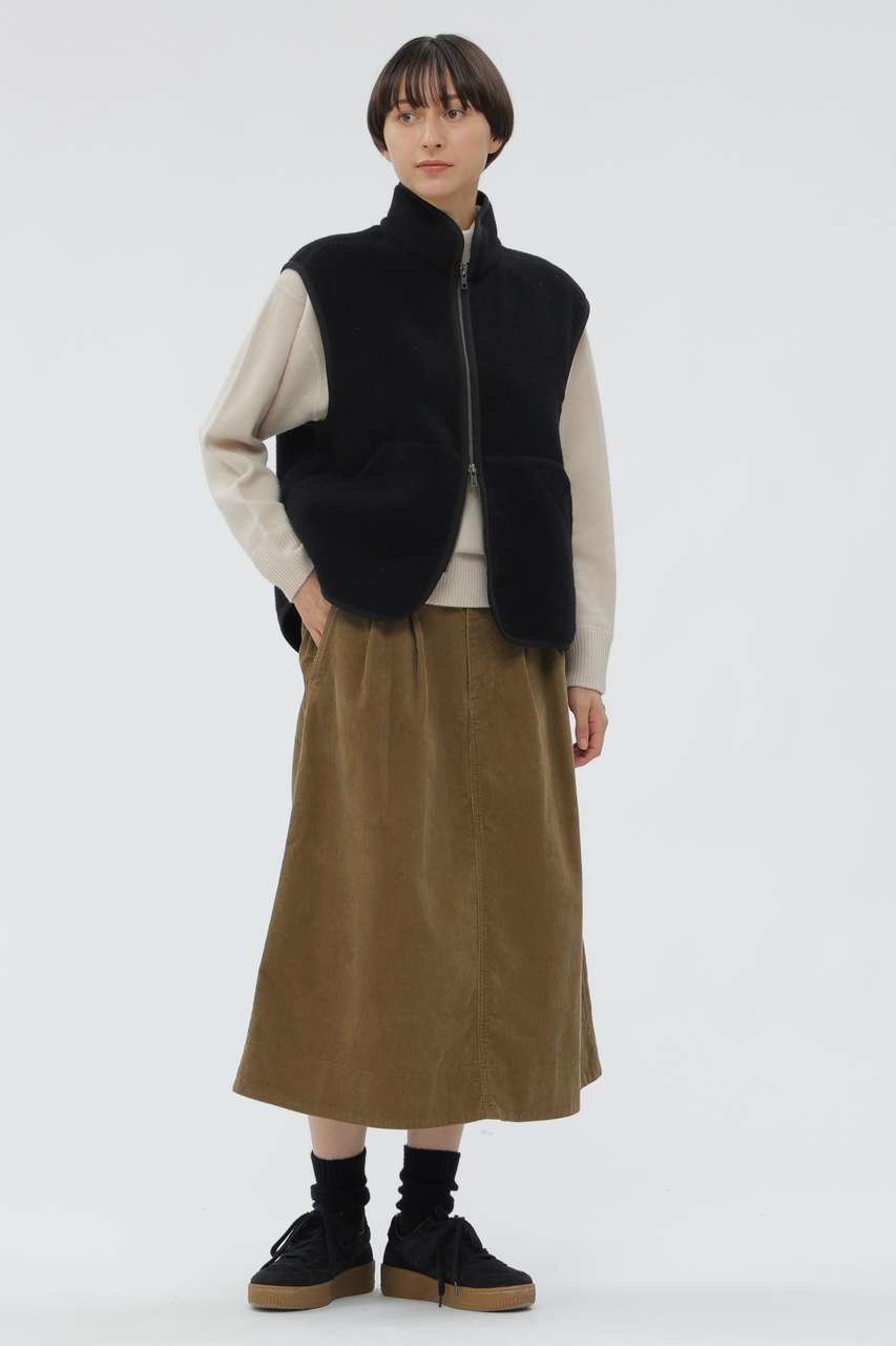 【マーガレットハウエル/MARGARET HOWELL】のSOFT WOOL FLEECE BLOUSON 人気、トレンドファッション・服の通販 founy(ファニー) 　ファッション　Fashion　レディースファッション　Fashion for Women　アウター　Coat / Outerwear Collection　レディースジャケット・軽アウター　Jackets　ブルゾンジャケット・スポーティアウター　Blouson Jackets　カッティング　Cutting Detail　ジップ　Zip, Zipper　ジャケット　Jacket, Outerwear　スタンド　Stand Collar, Upright Stand　スーツ　Suit, Formalwear　パイピング　Piping, Trim Design　フロント　Front, Front Design　ベスト　Vest, Waistcoat　ポケット　Pocket, Pocket Detail　ミリタリー　Military, Army Style　ライナー　Liner, Inner Layer　新作・新入荷　New Arrivals / New In　other-2|ID: prp329100004888623 ipo3291000000036521976