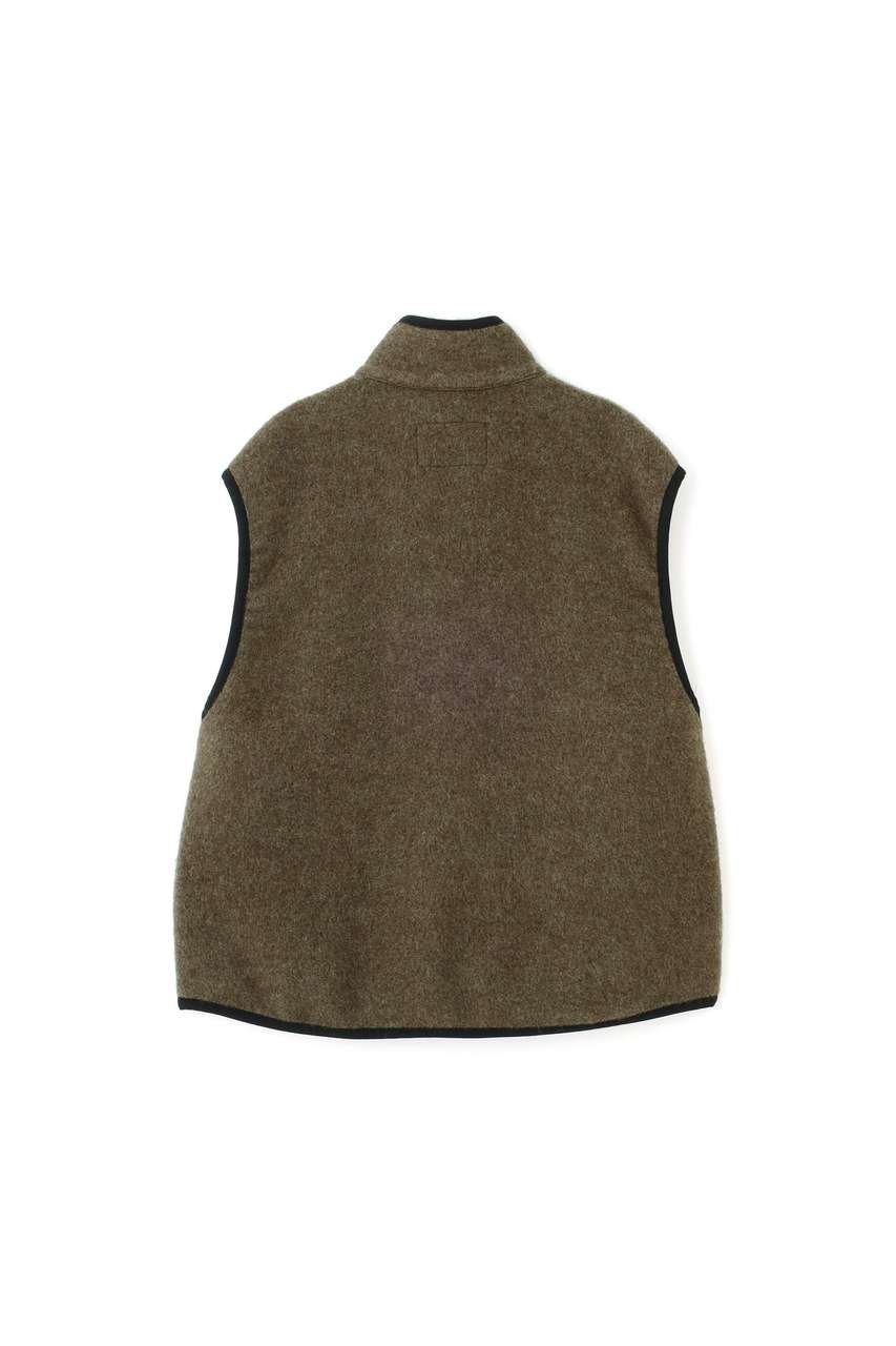 【マーガレットハウエル/MARGARET HOWELL】のSOFT WOOL FLEECE BLOUSON 大人の最旬トレンドファッション＆コーディネート founy(ファウニー) 　ファッション　Fashion　レディースファッション　Fashion for Women　アウター　Coat / Outerwear Collection　レディースジャケット・軽アウター　Jackets　ブルゾンジャケット・スポーティアウター　Blouson Jackets　カッティング　Cutting Detail　ジップ　Zip, Zipper　ジャケット　Jacket, Outerwear　スタンド　Stand Collar, Upright Stand　スーツ　Suit, Formalwear　パイピング　Piping, Trim Design　フロント　Front, Front Design　ベスト　Vest, Waistcoat　ポケット　Pocket, Pocket Detail　ミリタリー　Military, Army Style　ライナー　Liner, Inner Layer　other-5|ID: prp329100004888623 ipo3291000000036904376