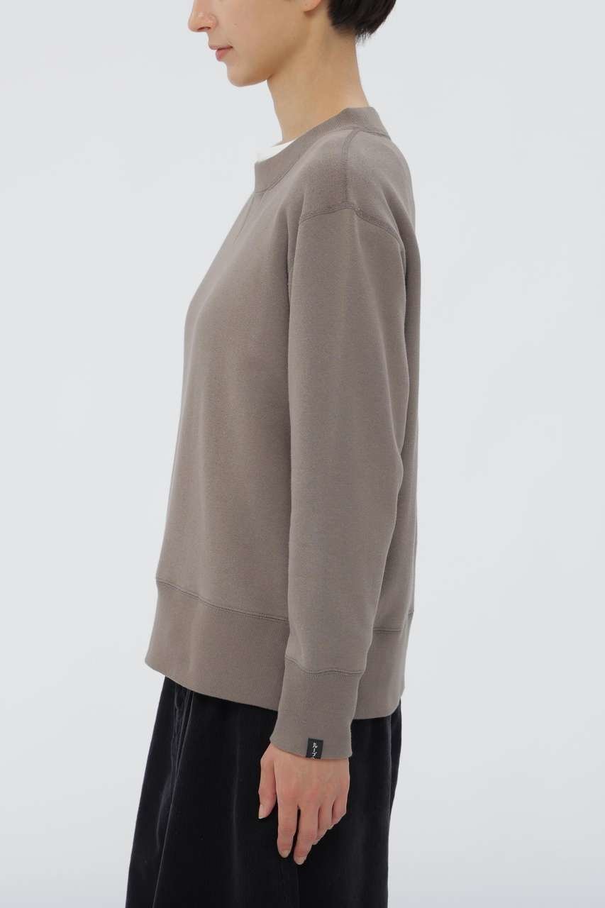 【マーガレットハウエル/MARGARET HOWELL】のLIGHT LOOPBACK COTTON TOP 人気、トレンドファッション・服の通販 founy(ファニー) 　ファッション　Fashion　レディースファッション　Fashion for Women　トップス・カットソー　Cut & Sew Tops　ニット　Knit Tops & Sweaters　カジュアルプルオーバー・ニットトップス　Pullovers & Knit Tops / Casual Pullovers　スウェット / スエット　Sweatshirt, Sweatwear　スペシャル　Special, Limited Edition　スリーブ　Sleeve, Long Sleeve / Short Sleeve　新作・新入荷　New Arrivals / New In　other-3|ID: prp329100004888627 ipo3291000000036507533