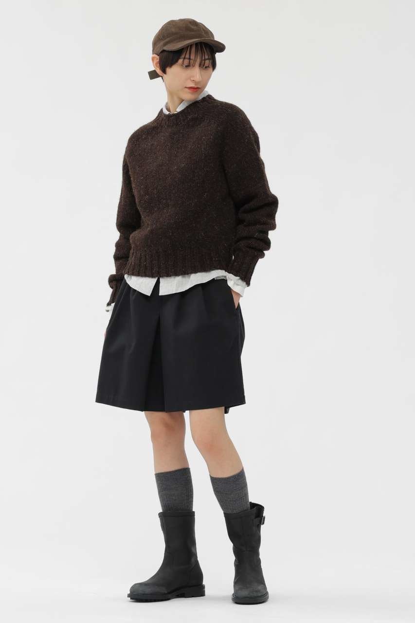 【マーガレットハウエル/MARGARET HOWELL】のRUSTIC WOOL KNITWEAR 人気、トレンドファッション・服の通販 founy(ファニー) 　ファッション　Fashion　レディースファッション　Fashion for Women　トップス・カットソー　Cut & Sew Tops　ニット　Knit Tops & Sweaters　カジュアルプルオーバー・ニットトップス　Pullovers & Knit Tops / Casual Pullovers　コンパクト　Compact, Small Size　バランス　Balance, Style Balance　ホールガーメント　WholeGarment, Seamless Knit　ボトム　Bottoms, Lower Wear　ワイド　Wide, Wide Fit　新作・新入荷　New Arrivals / New In　other-3|ID: prp329100004888629 ipo3291000000036507548