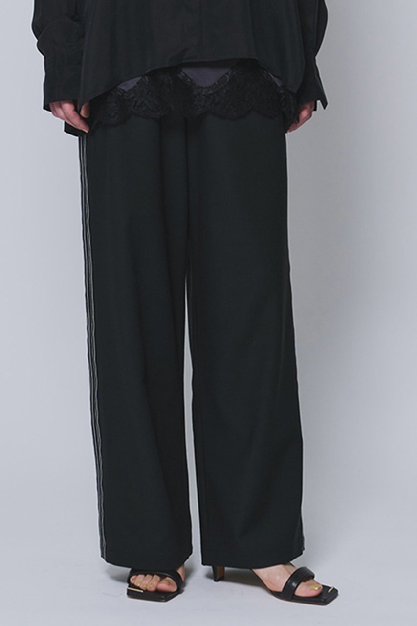 【プルミエ アロンディスモン/1er Arrondissement】のサイドラインパンツ 人気、トレンドファッション・服の通販 founy(ファニー) ファッション Fashion レディースファッション Fashion for Women パンツ Pants & Trousers シンプル Simple, Minimal ストレート Straight, Straight Cut リラックス Relax, Relaxed Fit ワイド Wide, Wide Fit 新作・新入荷 New Arrivals / New In other-2|ID: prp329100004888631 ipo3291000000036507563