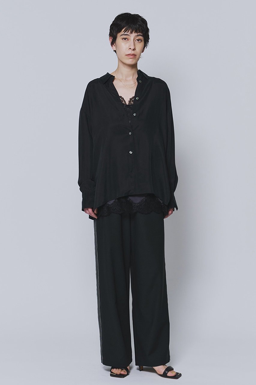 【プルミエ アロンディスモン/1er Arrondissement】のサイドラインパンツ 人気、トレンドファッション・服の通販 founy(ファニー) ファッション Fashion レディースファッション Fashion for Women パンツ Pants & Trousers シンプル Simple, Minimal ストレート Straight, Straight Cut リラックス Relax, Relaxed Fit ワイド Wide, Wide Fit 新作・新入荷 New Arrivals / New In other-3|ID: prp329100004888631 ipo3291000000036507564