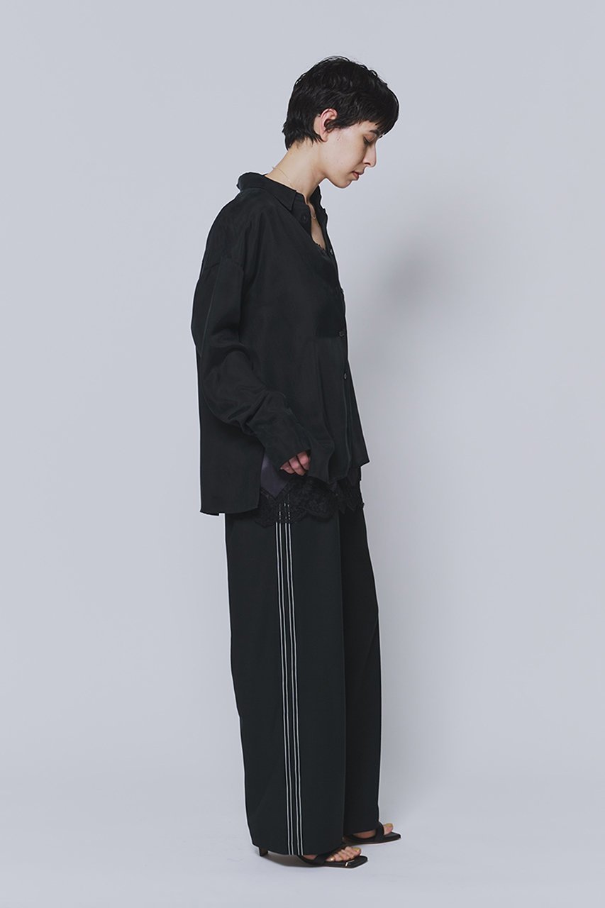 【プルミエ アロンディスモン/1er Arrondissement】のサイドラインパンツ 大人の最旬トレンドファッション＆コーディネート founy(ファウニー) 　ファッション　Fashion　レディースファッション　Fashion for Women　パンツ　Pants & Trousers　シンプル　Simple, Minimal　ストレート　Straight, Straight Cut　リラックス　Relax, Relaxed Fit　ワイド　Wide, Wide Fit　other-7|ID: prp329100004888631 ipo3291000000037028939