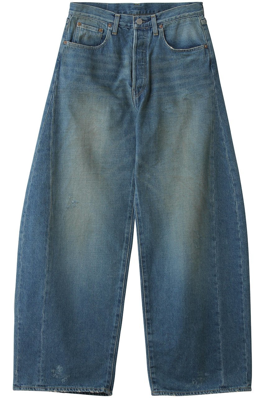 【シュタイン/ssstein】の【UNISEX】DEFORMATION WIDE DENIM JEANS インテリア・キッズ・メンズ・レディースファッション・服の通販 founy(ファウニー) 　ファッション　Fashion　レディースファッション　Fashion for Women　パンツ　Pants & Trousers　デニムパンツ・ジーンズ・美脚デニム　Denim Jeans & Pants　ユニセックス　Unisex, Genderless　デニム　Denim, Jeans Material　バランス　Balance, Style Balance　ワイド　Wide, Wide Fit　再入荷　Restock / Back in Stock　夏　Summer　インディゴ|ID: prp329100004888635 ipo3291000000036701353