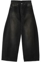 【シュタイン/ssstein】の【UNISEX】DEFORMATION WIDE DENIM JEANS ブラック|ID: prp329100004888635 ipo3291000000036701355