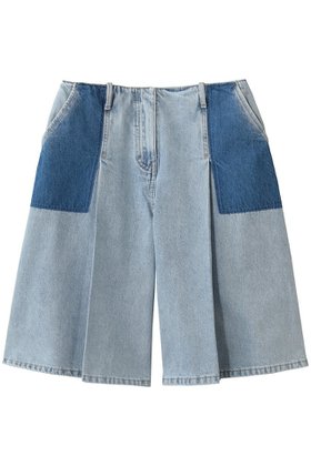 【スリーワン フィリップリム/3.1 Phillip Lim】のゴースト パッチ ライトウェイト デニム バミューダ ショーツ 人気、トレンドファッション・服の通販 founy(ファニー) ファッション Fashion レディースファッション Fashion for Women パンツ Pants & Trousers ショートパンツ・ハーフパンツ High-Waisted & Relaxed Shorts ウォッシュ Washed Finish クラシック Classic, Timeless Style ショーツ Shorts, Short Pants ショート Short, Short Length デニム Denim, Jeans Material パッチ Patch, Appliqué フレア Flare, Flared ポケット Pocket, Pocket Detail モダン Modern, Contemporary 新作・新入荷 New Arrivals / New In 軽量 Lightweight, Ultra Light |ID:prp329100004888637