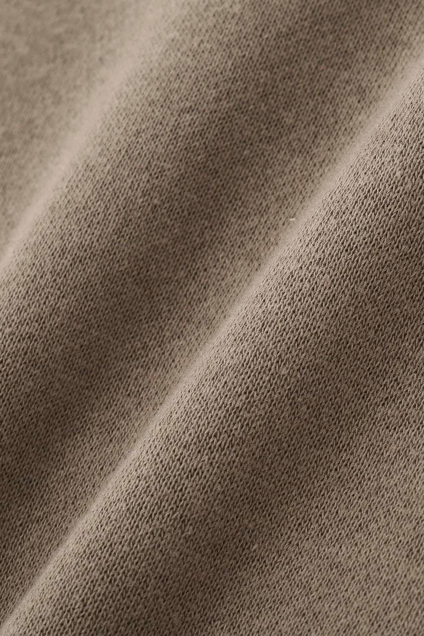 【その他のブランド/Other】のLIGHT LOOPBACK COTTON TOP 人気、トレンドファッション・服の通販 founy(ファニー) 　ファッション　Fashion　レディースファッション　Fashion for Women　トップス・カットソー　Cut & Sew Tops　シャツ・ブラウス・オフィスカジュアル　Elegant Blouses & Button-Ups　ロングTシャツ・Tシャツ　Longline T-Shirts & Tees　カットソー・ベーシックTシャツ　Cut-and-Sewn Tops / Stretch Tees & Basics　スペシャル　Special, Limited Edition　スリーブ　Sleeve, Long Sleeve / Short Sleeve　ロング　Long, Long-Length　新作・新入荷　New Arrivals / New In　other-7|ID: prp329100004888652 ipo3291000000036507722