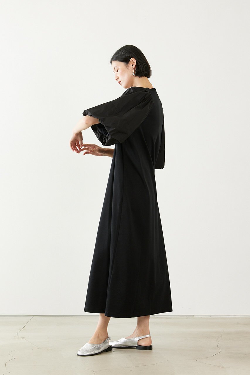 【アダワス/ADAWAS】のコットン ジャージー ドレス 人気、トレンドファッション・服の通販 founy(ファニー) 　ファッション　Fashion　レディースファッション　Fashion for Women　ワンピース　Dresses　フォーマル・パーティードレス・結婚式用ドレス　Elegant & Casual Dresses　チュニック　Tunic Tops & Dresses　シルク　Silk, 100% Silk　シルケット　Silket, Silky Cotton　スリーブ　Sleeve, Long Sleeve / Short Sleeve　タイプライター　Typewriter Fabric, Crisp Cotton　チュニック　Tunic, Long Top　ドレス　Dress, One-Piece　ポケット　Pocket, Pocket Detail　今季　This Season, Current Season　新作・新入荷　New Arrivals / New In　旅行　Travel　other-8|ID: prp329100004888656 ipo3291000000036507760