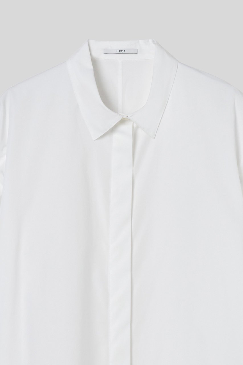 【イロット/IIROT】のcotton variation シャツ 人気、トレンドファッション・服の通販 founy(ファニー) 　ファッション　Fashion　レディースファッション　Fashion for Women　トップス・カットソー　Cut & Sew Tops　シャツ・ブラウス・オフィスカジュアル　Elegant Blouses & Button-Ups　ストライプ　Stripe, Striped Pattern　スリーブ　Sleeve, Long Sleeve / Short Sleeve　パターン　Pattern, Design Print　フォルム　Silhouette, Form　ロング　Long, Long-Length　新作・新入荷　New Arrivals / New In　other-3|ID: prp329100004888660 ipo3291000000036507789