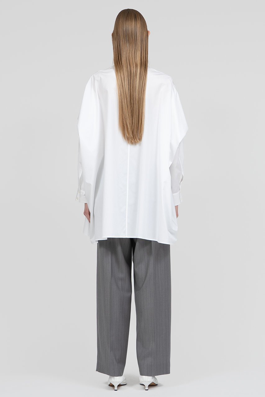 【イロット/IIROT】のcotton variation シャツ 人気、トレンドファッション・服の通販 founy(ファニー) 　ファッション　Fashion　レディースファッション　Fashion for Women　トップス・カットソー　Cut & Sew Tops　シャツ・ブラウス・オフィスカジュアル　Elegant Blouses & Button-Ups　ストライプ　Stripe, Striped Pattern　スリーブ　Sleeve, Long Sleeve / Short Sleeve　パターン　Pattern, Design Print　フォルム　Silhouette, Form　ロング　Long, Long-Length　新作・新入荷　New Arrivals / New In　other-7|ID: prp329100004888660 ipo3291000000036507793