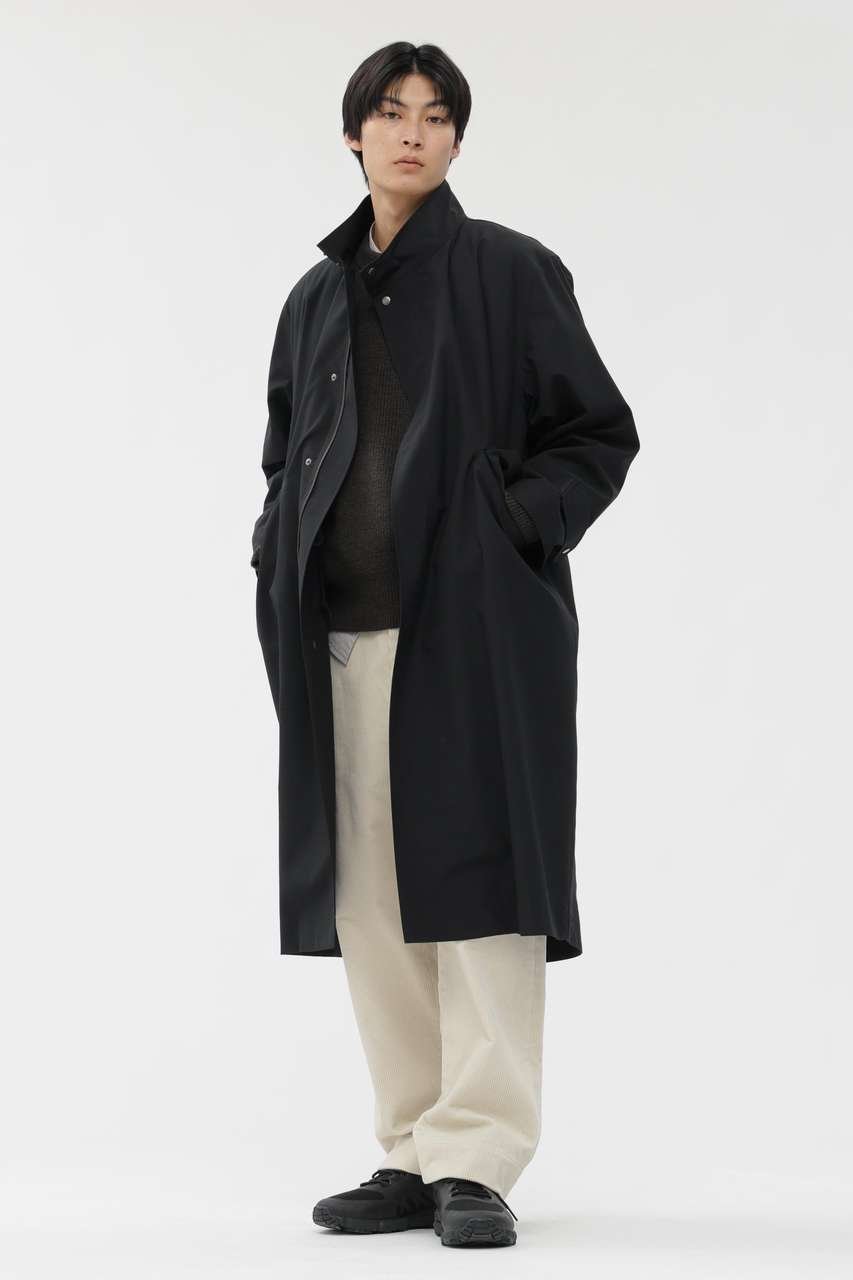 【その他のブランド/Other】のSHOWERPROOF WOOL COAT 人気、トレンドファッション・服の通販 founy(ファニー) 　ファッション　Fashion　レディースファッション　Fashion for Women　アウター　Coat / Outerwear Collection　コート・ロングコート・ピーコート　Long Coats, Peacoats & More　キルト　Quilt, Quilted Fabric　スタンド　Stand Collar, Upright Stand　ドローコード　Drawcord, Drawstring Cord　フラップ　Flap, Flap Pocket　フロント　Front, Front Design　ポケット　Pocket, Pocket Detail　ライナー　Liner, Inner Layer　ロング　Long, Long-Length　新作・新入荷　New Arrivals / New In　other-2|ID: prp329100004888663 ipo3291000000036507813