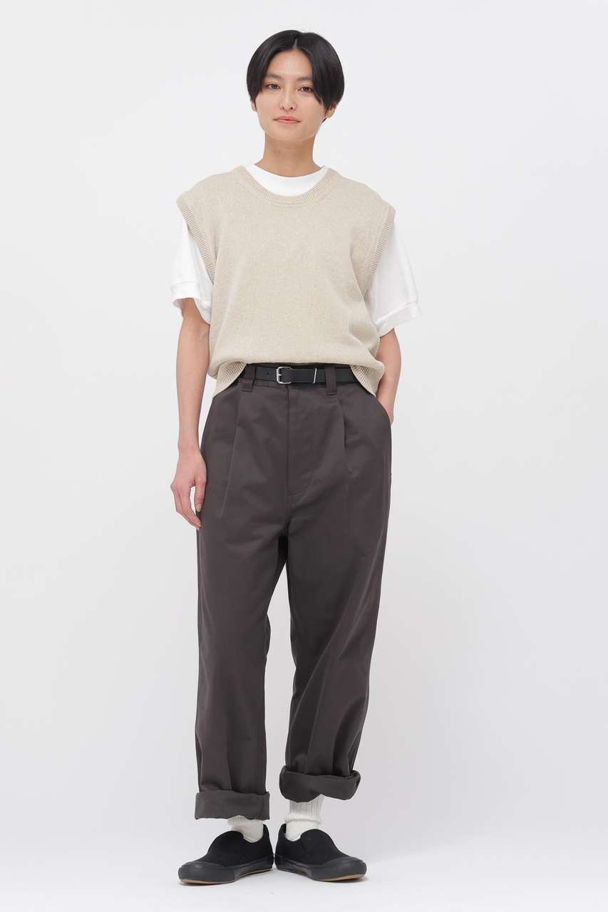 【マーガレットハウエル/MARGARET HOWELL】のBELGIAN LINEN COTTON KNITWEAR 人気、トレンドファッション・服の通販 founy(ファニー) 　ファッション　Fashion　レディースファッション　Fashion for Women　トップス・カットソー　Cut & Sew Tops　ニット　Knit Tops & Sweaters　カジュアルプルオーバー・ニットトップス　Pullovers & Knit Tops / Casual Pullovers　カットソー　Cut and Sewn Top　シンプル　Simple, Minimal　ベスト　Vest, Waistcoat　リネン　Linen, Linen Fabric　エレガント 上品　Elegant　新作・新入荷　New Arrivals / New In　other-2|ID: prp329100004888673 ipo3291000000036521998