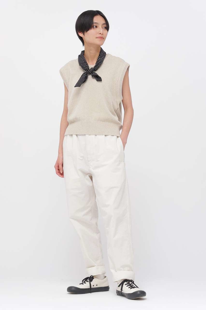 【マーガレットハウエル/MARGARET HOWELL】のBELGIAN LINEN COTTON KNITWEAR 人気、トレンドファッション・服の通販 founy(ファニー) 　ファッション　Fashion　レディースファッション　Fashion for Women　トップス・カットソー　Cut & Sew Tops　ニット　Knit Tops & Sweaters　カジュアルプルオーバー・ニットトップス　Pullovers & Knit Tops / Casual Pullovers　カットソー　Cut and Sewn Top　シンプル　Simple, Minimal　ベスト　Vest, Waistcoat　リネン　Linen, Linen Fabric　エレガント 上品　Elegant　新作・新入荷　New Arrivals / New In　other-3|ID: prp329100004888673 ipo3291000000036521999