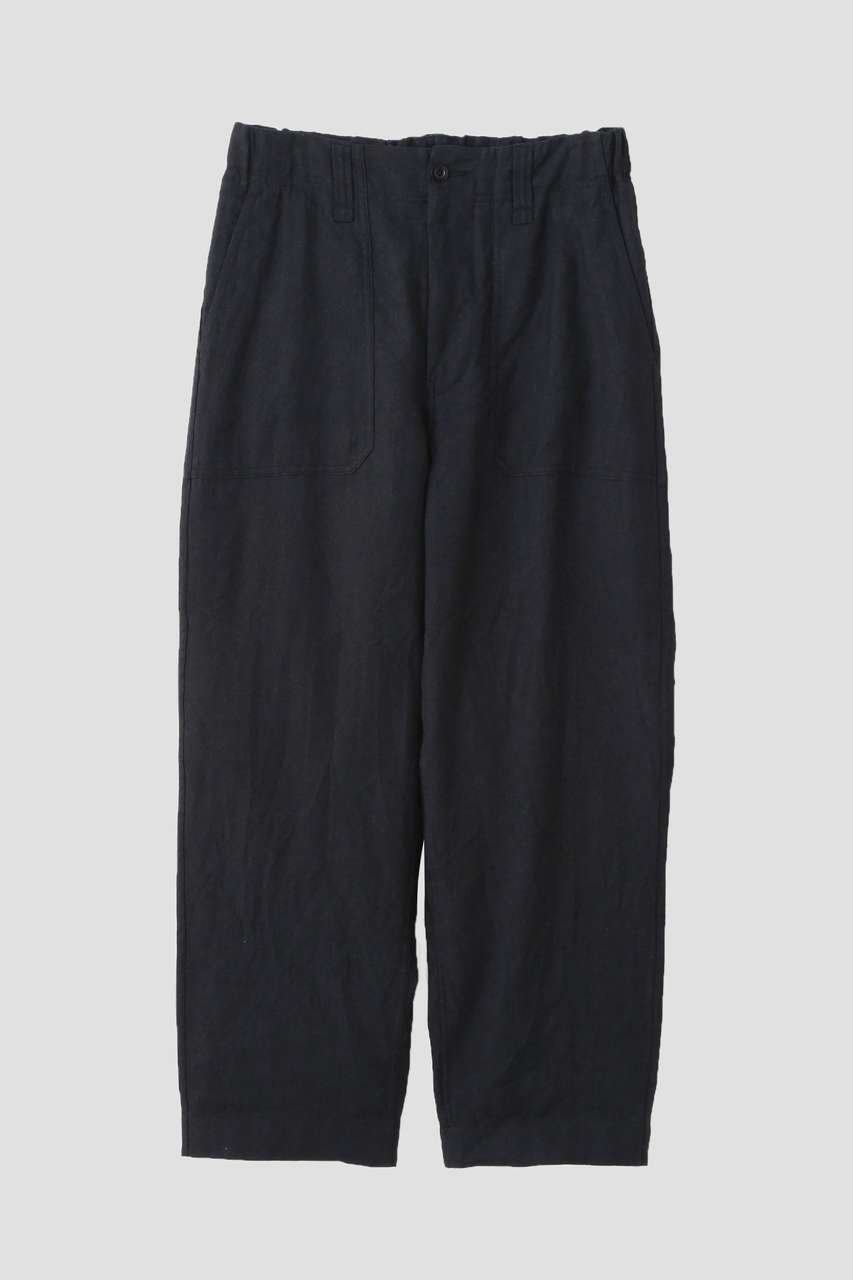 【その他のブランド/Other】のFADED WOOL LINEN TWILL TROUSERS 人気、トレンドファッション・服の通販 founy(ファニー) 　ファッション　Fashion　レディースファッション　Fashion for Women　パンツ　Pants & Trousers　おすすめ　Recommended / Our Picks　シャーリング　Shirring, Ruched　ジャケット　Jacket, Outerwear　ストレート　Straight, Straight Cut　セットアップ　Set-Up, Coordinated Outfit　ツイル　Twist, Twisted Detail　パッチ　Patch, Appliqué　フラップ　Flap, Flap Pocket　ポケット　Pocket, Pocket Detail　ミックス　Mix, Mixed Style　リネン　Linen, Linen Fabric　リラックス　Relax, Relaxed Fit　ヴィンテージ　Vintage Style　新作・新入荷　New Arrivals / New In　other-7|ID: prp329100004888680 ipo3291000000036507951