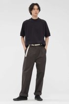 【その他のブランド/Other】のWASHED CHINO COTTON TROUSERS 人気、トレンドファッション・服の通販 founy(ファニー) ファッション Fashion レディースファッション Fashion for Women パンツ Pants & Trousers クラシック Classic, Timeless Style シャーリング Shirring, Ruched バランス Balance, Style Balance プリーツ Pleats, Pleated ヴィンテージ Vintage Style 新作・新入荷 New Arrivals / New In thumbnail グレー|ID: prp329100004888681 ipo3291000000036507954