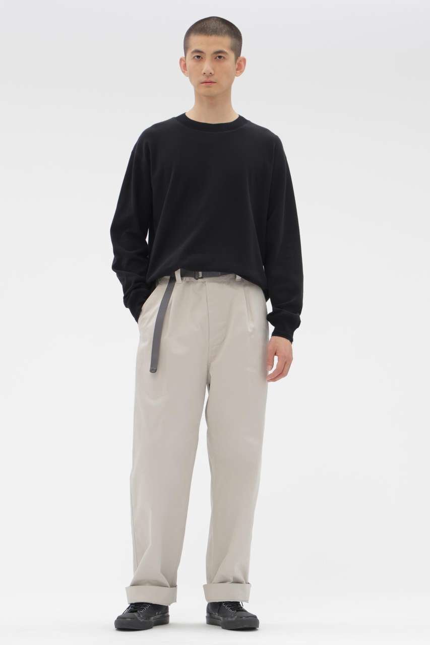 【マーガレット ハウエル/MARGARET HOWELL / MEN】のWASHED CHINO COTTON TROUSERS 大人の最旬トレンドファッション＆コーディネート founy(ファウニー) 　ファッション　Fashion　メンズファッション　Fashion for Men　ボトムス　Bottoms　クラシック　Classic, Timeless Style　シャーリング　Shirring, Ruched　バランス　Balance, Style Balance　プリーツ　Pleats, Pleated　ヴィンテージ　Vintage Style　other-5|ID: prp329100004888681 ipo3291000000036793500