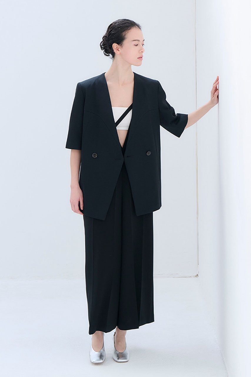 【スタニングルアー/STUNNING LURE】の【4/1 11:00販売開始】【Waltz】ソリッドハーフスリーブジャケット 人気、トレンドファッション・服の通販 founy(ファニー) ファッション Fashion レディースファッション Fashion for Women アウター Coat / Outerwear Collection レディースジャケット・軽アウター Jackets インナー Innerwear ジャケット Jacket, Outerwear スリーブ Sleeve, Long Sleeve / Short Sleeve ドレープ Drape, Draping Fabric ハーフ Half, Half-Length バランス Balance, Style Balance ボックス Boxy, Box Shape モダン Modern, Contemporary other-4|ID: prp329100004888691 ipo3291000000036508027