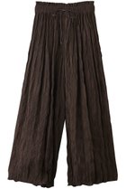 【スタニングルアー/STUNNING LURE】のrシェルプリーツパンツ ブラウン|ID: prp329100004888695 ipo3291000000036793681