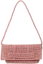 【プレインピープル/PLAIN PEOPLE】の【MAISON N.H PARIS】LIMA PETITクラッチバッグ 人気、トレンドファッション・服の通販 founy(ファニー) ファッション Fashion レディースファッション Fashion for Women バッグ Bags クラッチ Clutch, Clutch Bag フラップ Flap, Flap Pocket メッシュ Mesh, Net Fabric ラフィア Raffia, Natural Straw 夏 Summer 新作・新入荷 New Arrivals / New In 春 Spring S/S・春夏 SS, Spring/Summer, Warm Season thumbnail ローズ|ID: prp329100004888720 ipo3291000000036510249