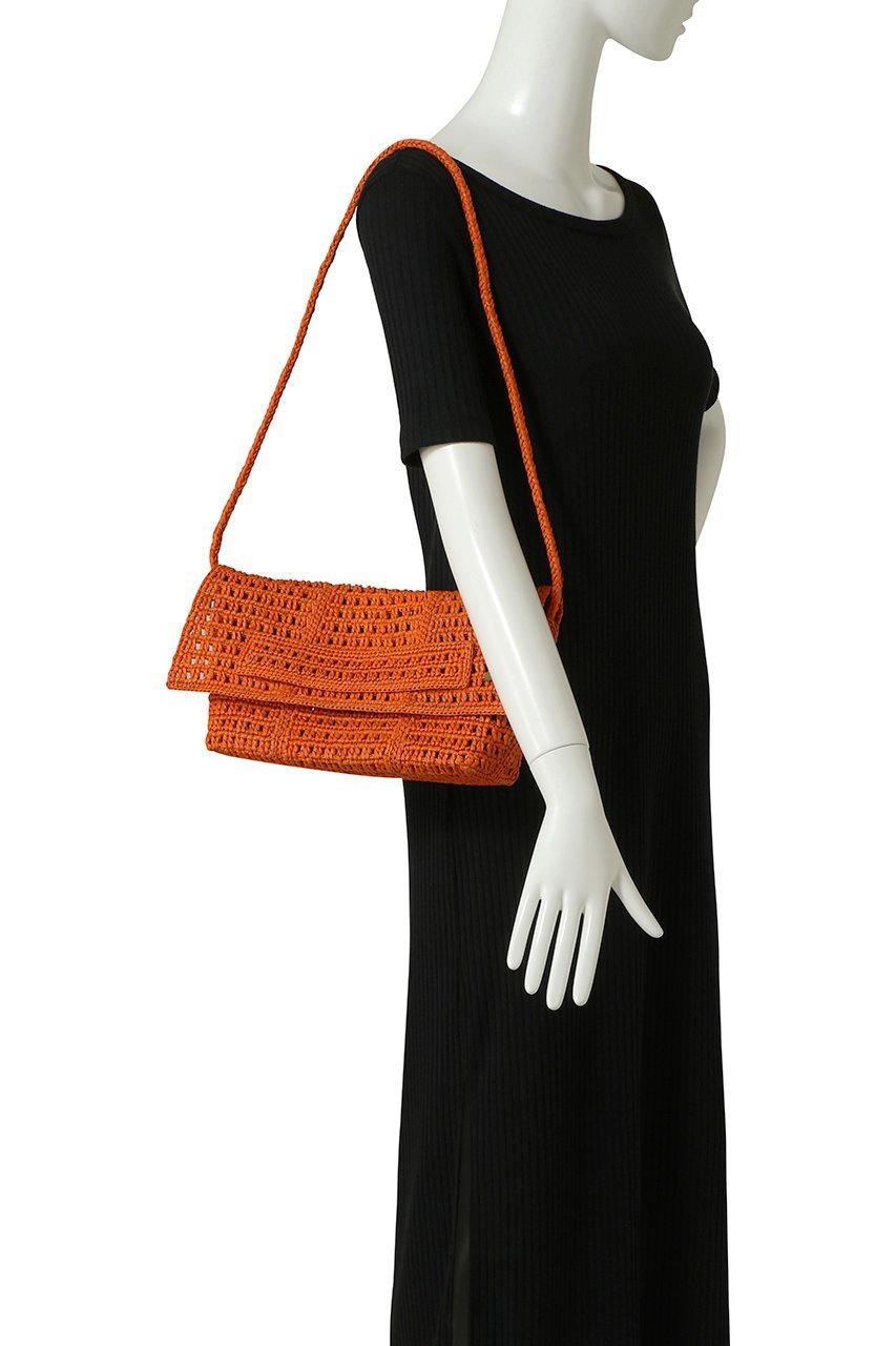 【プレインピープル/PLAIN PEOPLE】の【MAISON N.H PARIS】LIMA PETITクラッチバッグ 人気、トレンドファッション・服の通販 founy(ファニー) 　ファッション　Fashion　レディースファッション　Fashion for Women　バッグ　Bags　クラッチ　Clutch, Clutch Bag　フラップ　Flap, Flap Pocket　メッシュ　Mesh, Net Fabric　ラフィア　Raffia, Natural Straw　夏　Summer　新作・新入荷　New Arrivals / New In　春　Spring　S/S・春夏　SS, Spring/Summer, Warm Season　other-2|ID: prp329100004888720 ipo3291000000036510251