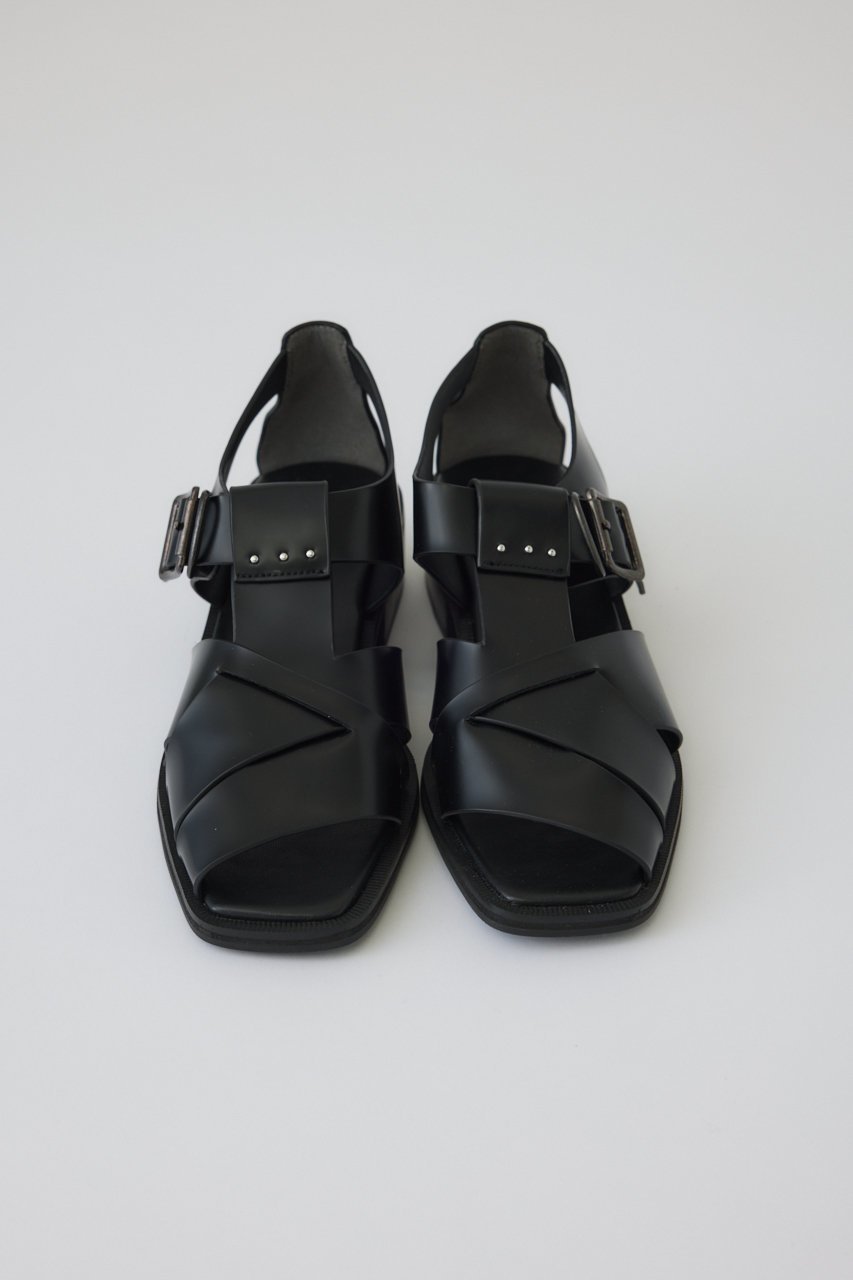 【リムアーク/RIM.ARK】のLeather cage sandal/サンダル 人気、トレンドファッション・服の通販 founy(ファニー) 　ファッション　Fashion　レディースファッション　Fashion for Women　サンダル　Sandals, Summer Shoes　スラックス　Slacks, Dress Pants　マキシ　Maxi, Full Length　モダン　Modern, Contemporary　新作・新入荷　New Arrivals / New In　other-2|ID: prp329100004888725 ipo3291000000036510293