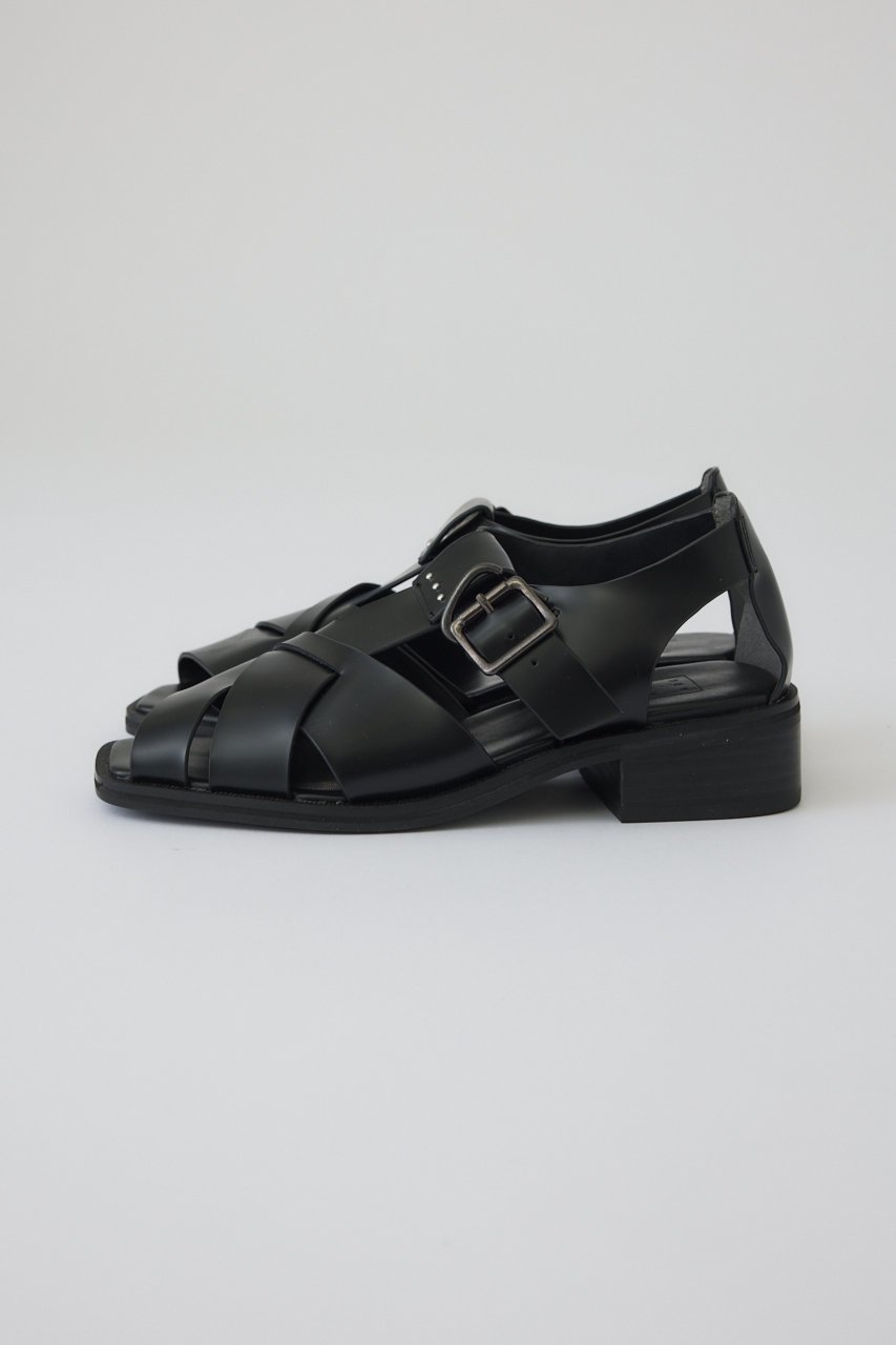 【リムアーク/RIM.ARK】のLeather cage sandal/サンダル 人気、トレンドファッション・服の通販 founy(ファニー) 　ファッション　Fashion　レディースファッション　Fashion for Women　サンダル　Sandals, Summer Shoes　スラックス　Slacks, Dress Pants　マキシ　Maxi, Full Length　モダン　Modern, Contemporary　新作・新入荷　New Arrivals / New In　other-4|ID: prp329100004888725 ipo3291000000036510295