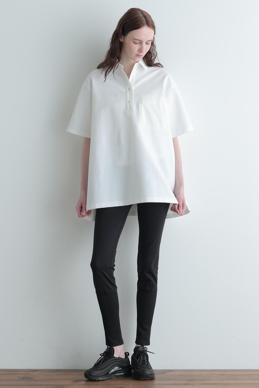 【ル フィル/LE PHIL】の《LE PHIL SPORTS》Aライントップス 人気、トレンドファッション・服の通販 founy(ファニー) 　ファッション　Fashion　レディースファッション　Fashion for Women　トップス・カットソー　Cut & Sew Tops　シャツ・ブラウス・オフィスカジュアル　Elegant Blouses & Button-Ups　ロングTシャツ・Tシャツ　Longline T-Shirts & Tees　カットソー・ベーシックTシャツ　Cut-and-Sewn Tops / Stretch Tees & Basics　スポーツウェア　Functional & Stylish Sportswear　スポーツ トップス　Athletic Tops / Workout Tops / Training Shirts　春　Spring　ショート　Short, Short Length　ストレッチ　Stretch, Stretchy Fabric　スリーブ　Sleeve, Long Sleeve / Short Sleeve　タフタ　Taffeta, Structured Fabric　ポケット　Pocket, Pocket Detail　ポロシャツ　Polo Shirt, Collared Tee　ミックス　Mix, Mixed Style　S/S・春夏　SS, Spring/Summer, Warm Season　夏　Summer　エレガント 上品　Elegant　新作・新入荷　New Arrivals / New In　other-3|ID: prp329100004888740 ipo3291000000036510418