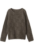 【スタニングルアー/STUNNING LURE】の【4/1 11:00販売開始】クロシェボートネックプルオーバー ブラウン|ID: prp329100004888745 ipo3291000000036510452