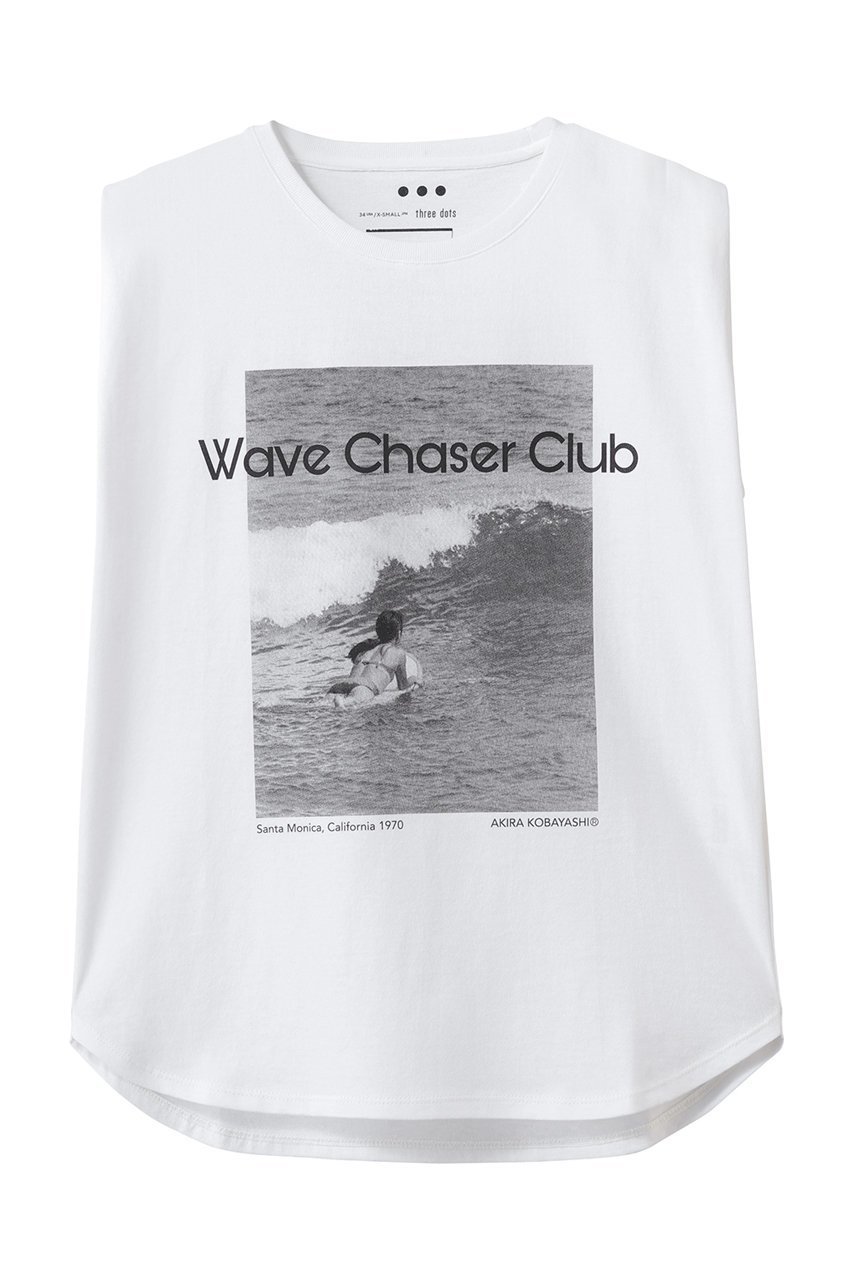 【スリー ドッツ/three dots】のグラフィックT タンクトップ インテリア・キッズ・メンズ・レディースファッション・服の通販 founy(ファニー) ファッション Fashion レディースファッション Fashion for Women トップス・カットソー Cut & Sew Tops キャミソール&ノースリーブ Camisoles & Sleeveless Tops シャツ・ブラウス・オフィスカジュアル Elegant Blouses & Button-Ups ロングTシャツ・Tシャツ Longline T-Shirts & Tees カットソー・ベーシックTシャツ Cut-and-Sewn Tops / Stretch Tees & Basics キャミソール Camisole, Spaghetti Strap Top グラフィック Graphic, Graphic Design スリット Slit, Slit Detail タンク Tank Top, Sleeveless Top デニム Denim, Jeans Material ビンテージ Vintage, Retro Style フロント Front, Front Design プリント Print, Printed Pattern モノトーン Monotone, Black and White 新作・新入荷 New Arrivals / New In WAVE CHASER|ID: prp329100004888764 ipo3291000000036510584