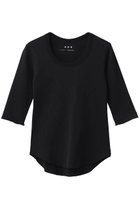 【スリー ドッツ/three dots】のシャイニー リブジェシカ 人気、トレンドファッション・服の通販 founy(ファニー) ファッション Fashion レディースファッション Fashion for Women トップス・カットソー Cut & Sew Tops シャツ・ブラウス・オフィスカジュアル Elegant Blouses & Button-Ups ロングTシャツ・Tシャツ Longline T-Shirts & Tees カットソー・ベーシックTシャツ Cut-and-Sewn Tops / Stretch Tees & Basics おすすめ Recommended / Our Picks インナー Innerwear シアー Sheer, See-Through シャイニー Shiny, Glossy Finish シンプル Simple, Minimal スリーブ Sleeve, Long Sleeve / Short Sleeve ロング Long, Long-Length 新作・新入荷 New Arrivals / New In thumbnail ブラック|ID: prp329100004888766 ipo3291000000036510596