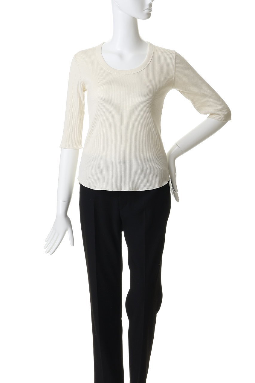 【スリー ドッツ/three dots】のシャイニー リブジェシカ 人気、トレンドファッション・服の通販 founy(ファニー) 　ファッション　Fashion　レディースファッション　Fashion for Women　トップス・カットソー　Cut & Sew Tops　シャツ・ブラウス・オフィスカジュアル　Elegant Blouses & Button-Ups　ロングTシャツ・Tシャツ　Longline T-Shirts & Tees　カットソー・ベーシックTシャツ　Cut-and-Sewn Tops / Stretch Tees & Basics　おすすめ　Recommended / Our Picks　インナー　Innerwear　シアー　Sheer, See-Through　シャイニー　Shiny, Glossy Finish　シンプル　Simple, Minimal　スリーブ　Sleeve, Long Sleeve / Short Sleeve　ロング　Long, Long-Length　新作・新入荷　New Arrivals / New In　other-2|ID: prp329100004888766 ipo3291000000036510598