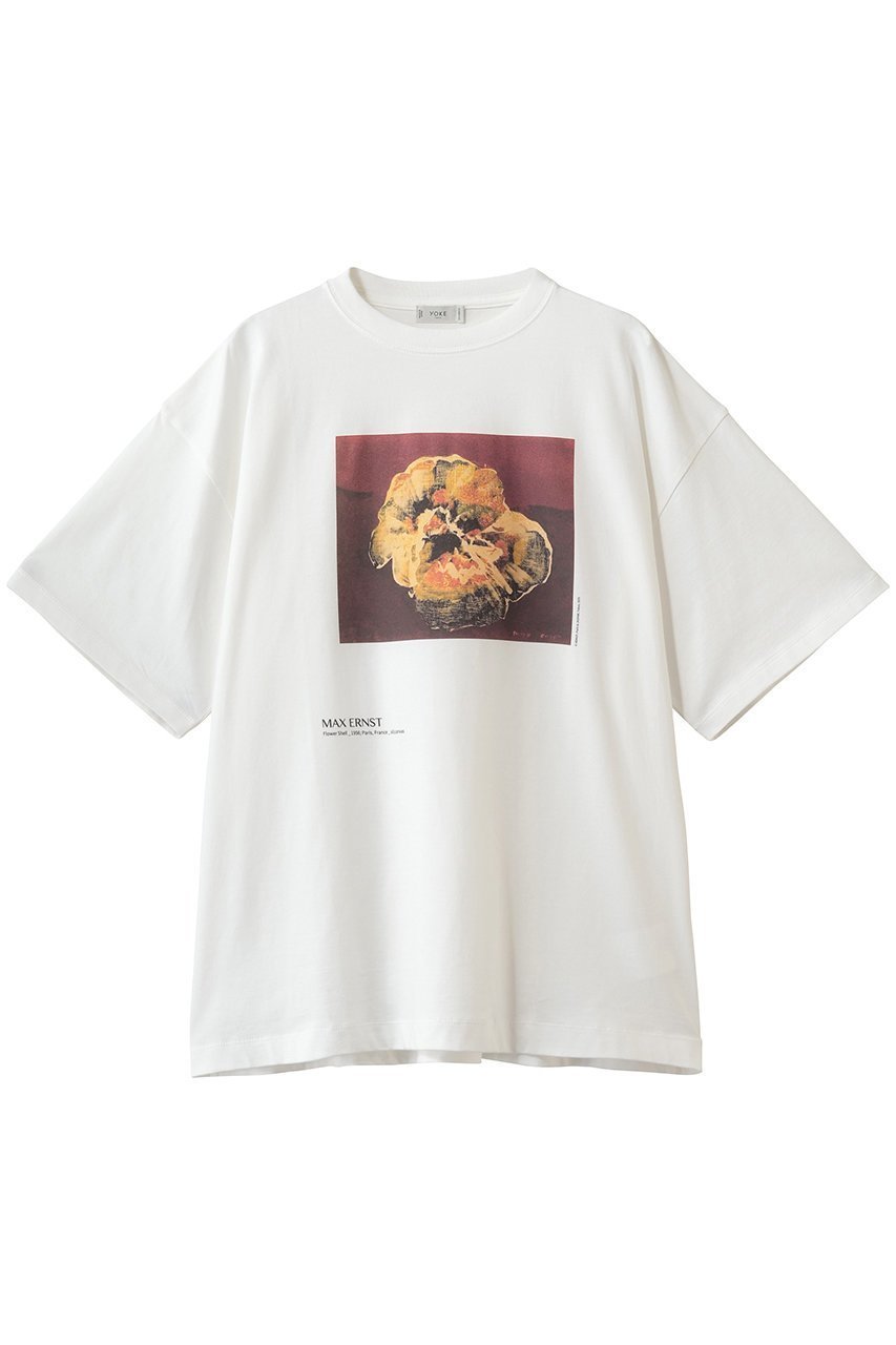 【ヨーク/YOKE】の【UNISEX】Art Tシャツ by Max Ernst 人気、トレンドファッション・服の通販 founy(ファニー) ファッション Fashion レディースファッション Fashion for Women トップス・カットソー Cut & Sew Tops シャツ・ブラウス・オフィスカジュアル Elegant Blouses & Button-Ups ロングTシャツ・Tシャツ Longline T-Shirts & Tees カットソー・ベーシックTシャツ Cut-and-Sewn Tops / Stretch Tees & Basics ユニセックス Unisex, Genderless ショート Short, Short Length スリーブ Sleeve, Long Sleeve / Short Sleeve プリント Print, Printed Pattern 夏 Summer 定番 Standard, Basic Item 新作・新入荷 New Arrivals / New In other-1|ID: prp329100004888770 ipo3291000000036510618