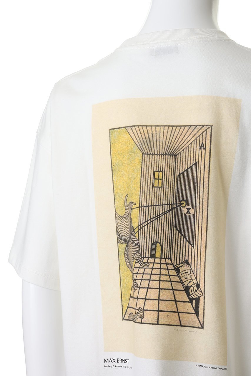 【ヨーク/YOKE】の【UNISEX】Art Tシャツ by Max Ernst 人気、トレンドファッション・服の通販 founy(ファニー) ファッション Fashion レディースファッション Fashion for Women トップス・カットソー Cut & Sew Tops シャツ・ブラウス・オフィスカジュアル Elegant Blouses & Button-Ups ロングTシャツ・Tシャツ Longline T-Shirts & Tees カットソー・ベーシックTシャツ Cut-and-Sewn Tops / Stretch Tees & Basics ユニセックス Unisex, Genderless ショート Short, Short Length スリーブ Sleeve, Long Sleeve / Short Sleeve プリント Print, Printed Pattern 夏 Summer 定番 Standard, Basic Item 新作・新入荷 New Arrivals / New In other-5|ID: prp329100004888770 ipo3291000000036510630