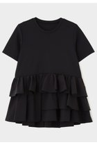 【ル フィル/LE PHIL】のコンビフリルプルオーバー 人気、トレンドファッション・服の通販 founy(ファニー) ファッション Fashion レディースファッション Fashion for Women トップス・カットソー Cut & Sew Tops シャツ・ブラウス・オフィスカジュアル Elegant Blouses & Button-Ups ロングTシャツ・Tシャツ Longline T-Shirts & Tees カジュアルプルオーバー・ニットトップス Pullovers & Knit Tops / Casual Pullovers カットソー・ベーシックTシャツ Cut-and-Sewn Tops / Stretch Tees & Basics カットソー Cut and Sewn Top ショート Short, Short Length シンプル Simple, Minimal スタンダード Standard, Basic スリーブ Sleeve, Long Sleeve / Short Sleeve タイプライター Typewriter Fabric, Crisp Cotton タフタ Taffeta, Structured Fabric バランス Balance, Style Balance フェミニン Feminine, Girly フリル Frill, Ruffle フロント Front, Front Design 新作・新入荷 New Arrivals / New In thumbnail ブラック|ID: prp329100004888776 ipo3291000000036510666