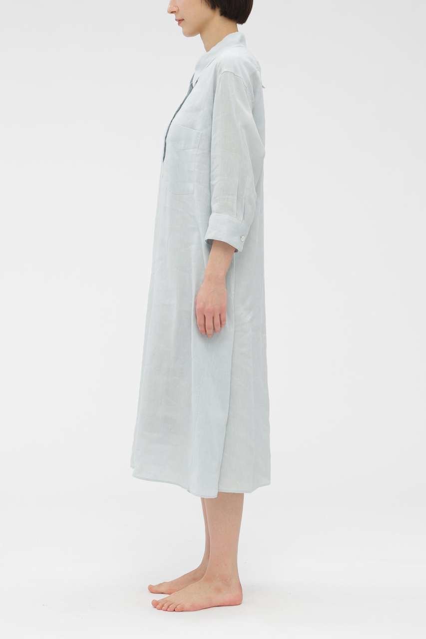 【マーガレットハウエル/MARGARET HOWELL】のSOFT LINEN DRESS 大人の最旬トレンドファッション＆コーディネート founy(ファウニー) 　ファッション　Fashion　レディースファッション　Fashion for Women　ワンピース　Dresses　フォーマル・パーティードレス・結婚式用ドレス　Elegant & Casual Dresses　チュニック　Tunic Tops & Dresses　なめらか　Smooth, Silky Texture　チュニック　Tunic, Long Top　ドレス　Dress, One-Piece　リネン　Linen, Linen Fabric　リラックス　Relax, Relaxed Fit　ロング　Long, Long-Length　夏　Summer　other-2|ID: prp329100004888781 ipo3291000000036879349