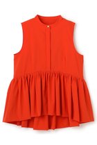 【アンクレイヴ/uncrave】のクールタッチカラータイプライター ペプラムブラウス 人気、トレンドファッション・服の通販 founy(ファニー) ファッション Fashion レディースファッション Fashion for Women トップス・カットソー Cut & Sew Tops キャミソール&ノースリーブ Camisoles & Sleeveless Tops シャツ・ブラウス・オフィスカジュアル Elegant Blouses & Button-Ups タイプライター Typewriter Fabric, Crisp Cotton ノースリーブ Sleeveless, No-Sleeve フォルム Silhouette, Form ペプラム Peplum, Flared Hem 吸水 Absorbent, Quick-Dry 夏 Summer 新作・新入荷 New Arrivals / New In thumbnail スカーレット|ID: prp329100004888782 ipo3291000000036510712